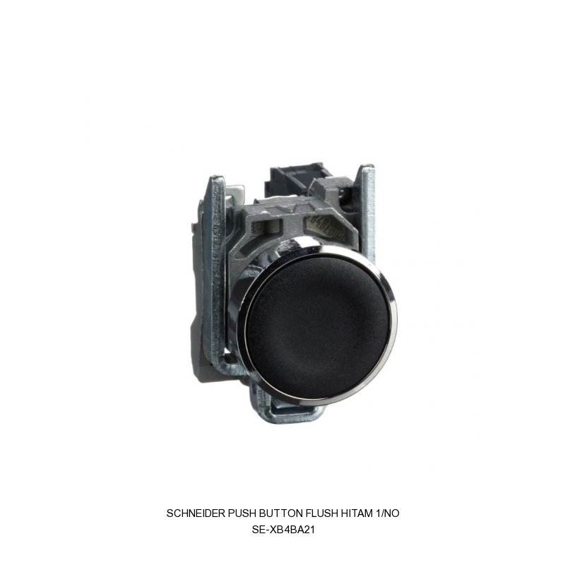 Schneider Electric PUSH BUTTON FLUSH HITAM 1/NO