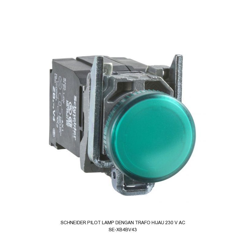 Schneider Electric PILOT LAMP DENGAN TRAFO HIJAU 230 V AC