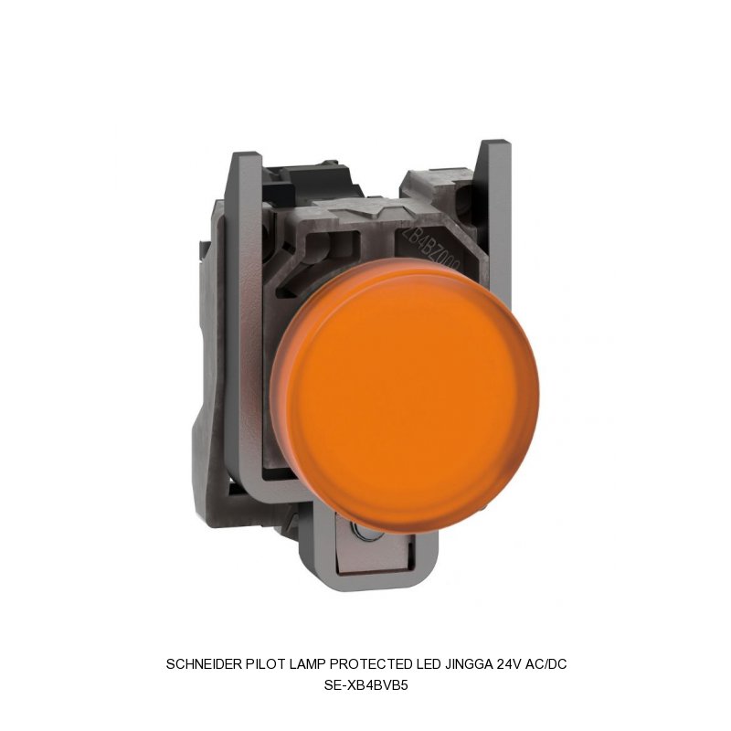Schneider Electric PILOT LAMP PROTECTED LED JINGGA 24V AC/DC