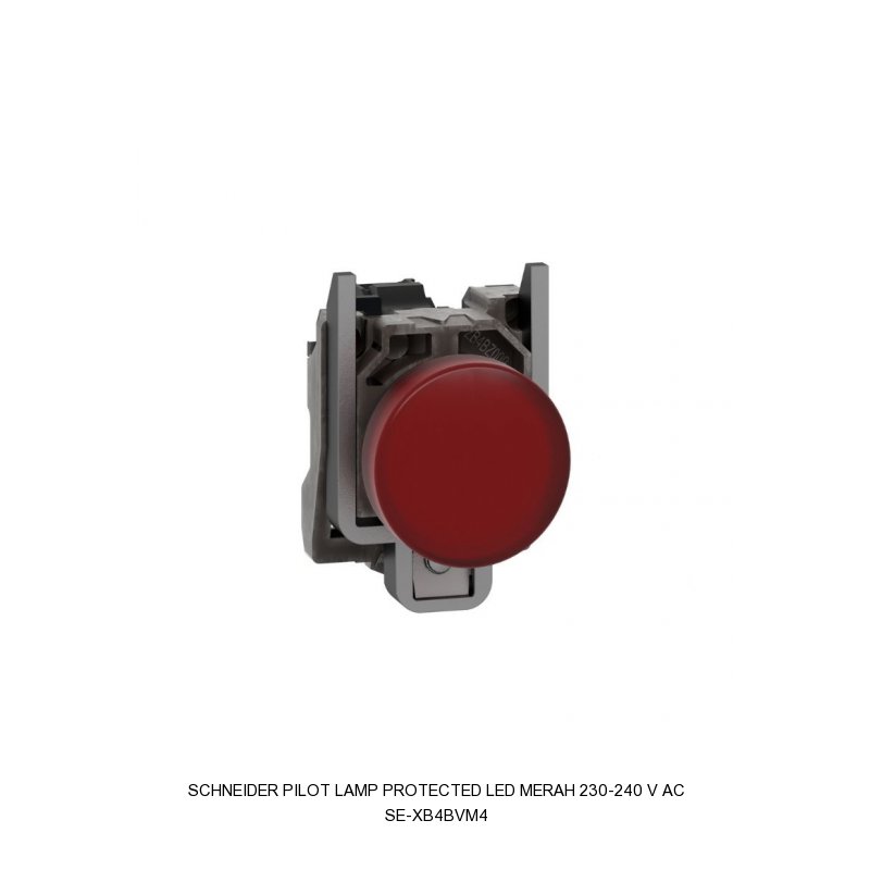 Schneider Electric PILOT LAMP PROTECTED LED MERAH 230-240 V AC
