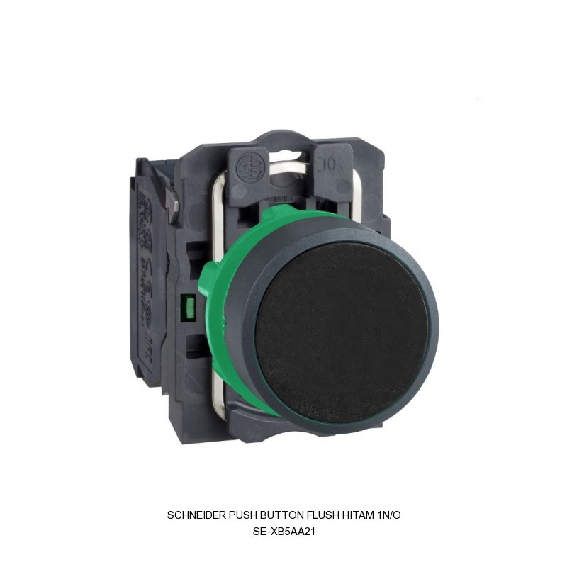 Schneider Electric PUSH BUTTON FLUSH HITAM 1N/O