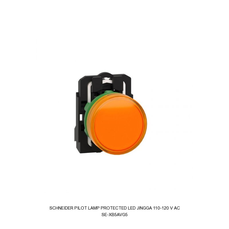 Schneider Electric PILOT LAMP PROTECTED LED JINGGA 110-120 V AC