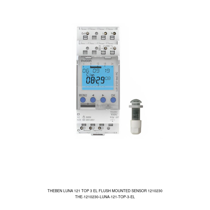 Theben Theben Luna 121 TOP 3 EL Flush Mounted Sensor 1210230