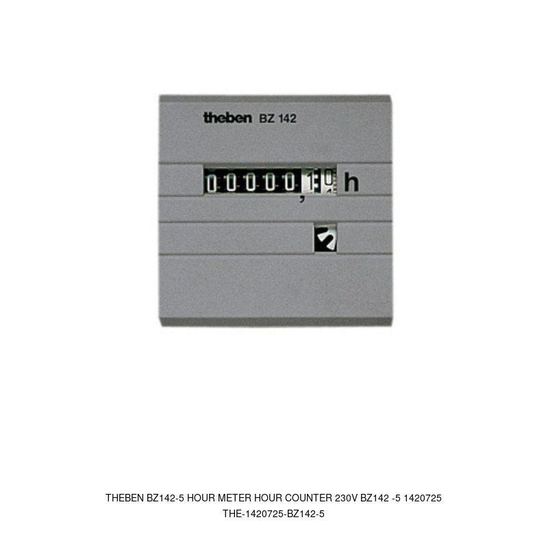 Theben Theben BZ142-5 Hour Meter Hour Counter 230V BZ142 -5 1420725