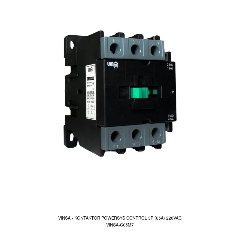 Vinsa Kontaktor PowerSys Control 3P (65A) 220VAC