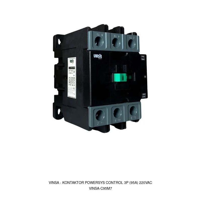 Vinsa Kontaktor PowerSys Control 3P (95A) 220VAC