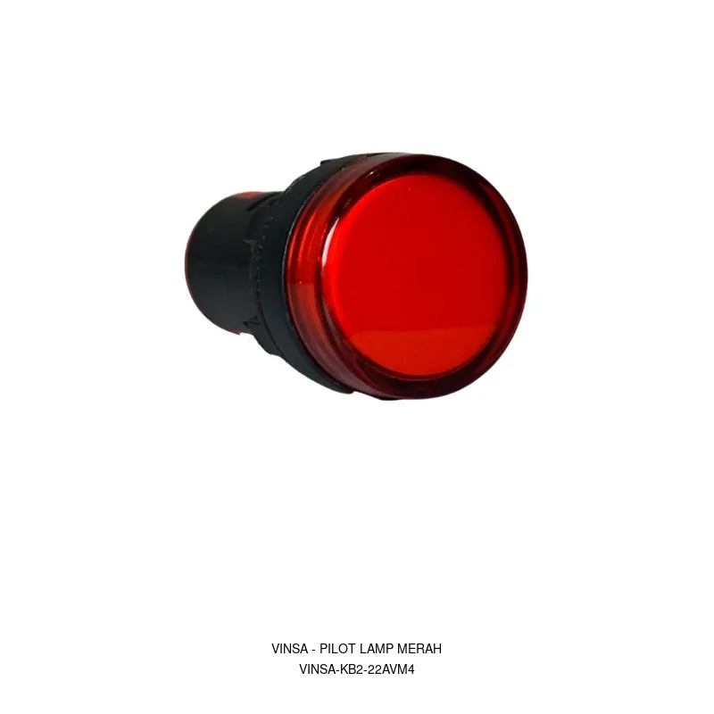 Vinsa Pilot Lamp Merah