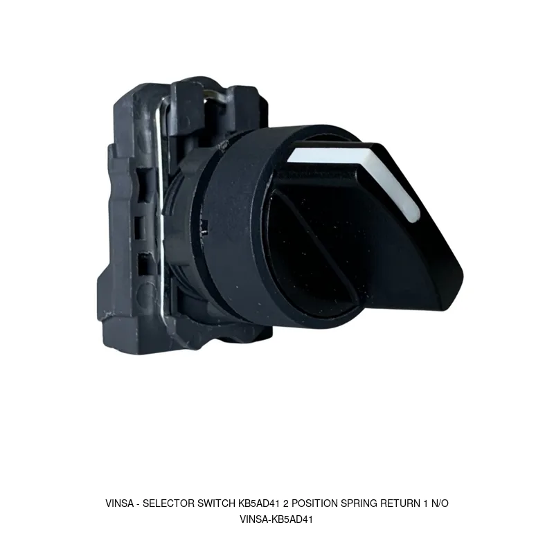 Vinsa Selector Switch KB5AD41 2 Position Spring Return 1 N/O