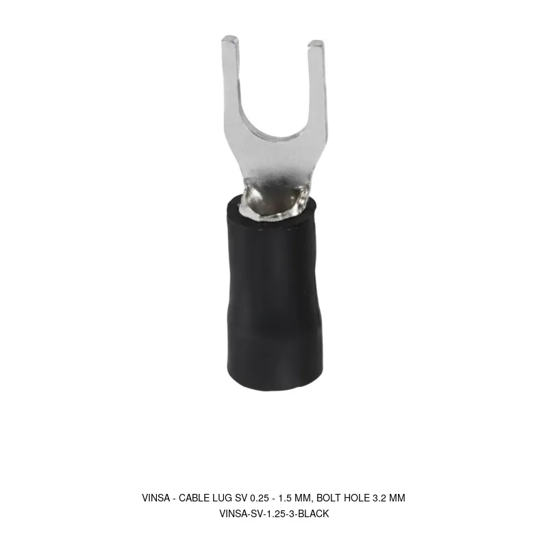 Vinsa Cable Lug SV 0.25 - 1.5 mm, Bolt Hole 3.2 mm