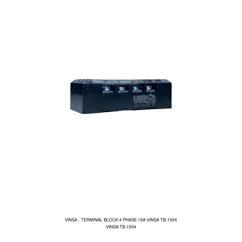Vinsa Terminal Block 4 Phase 15A VINSA TB-1504