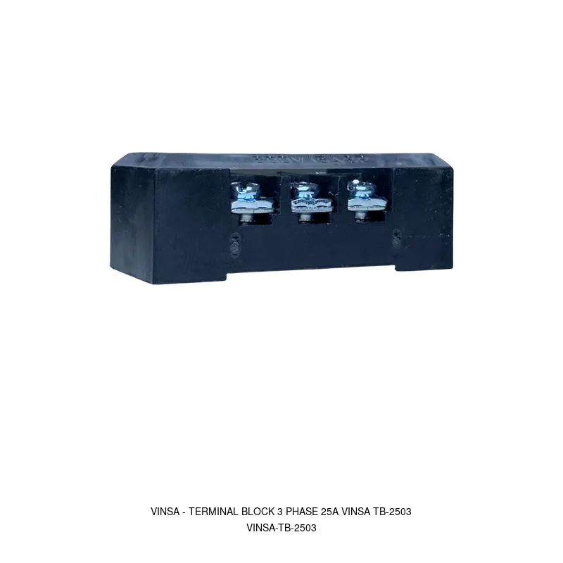 Vinsa Terminal Block 3 Phase 25A VINSA TB-2503