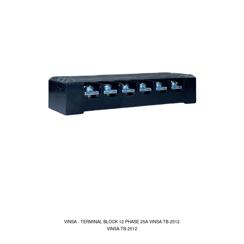 Vinsa Terminal Block 12 Phase 25A VINSA TB-2512