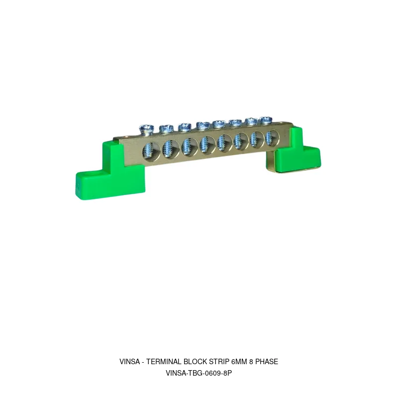 Vinsa Terminal Block Strip 6mm 8 Phase