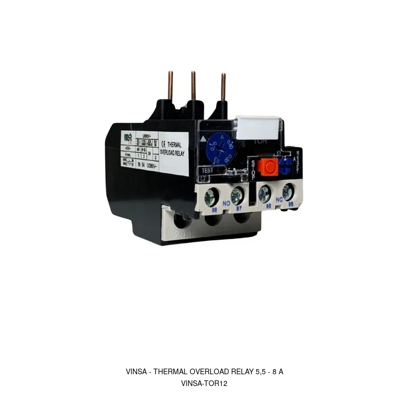 Vinsa Thermal Overload Relay 5,5 - 8 A