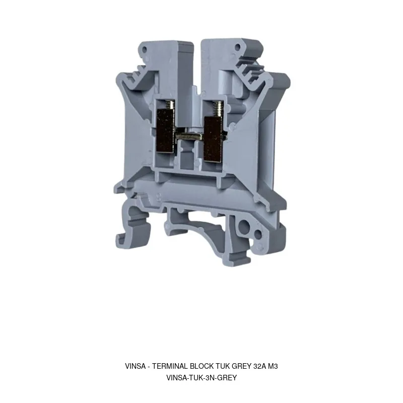 Vinsa Terminal Block TUK GREY 32A M3