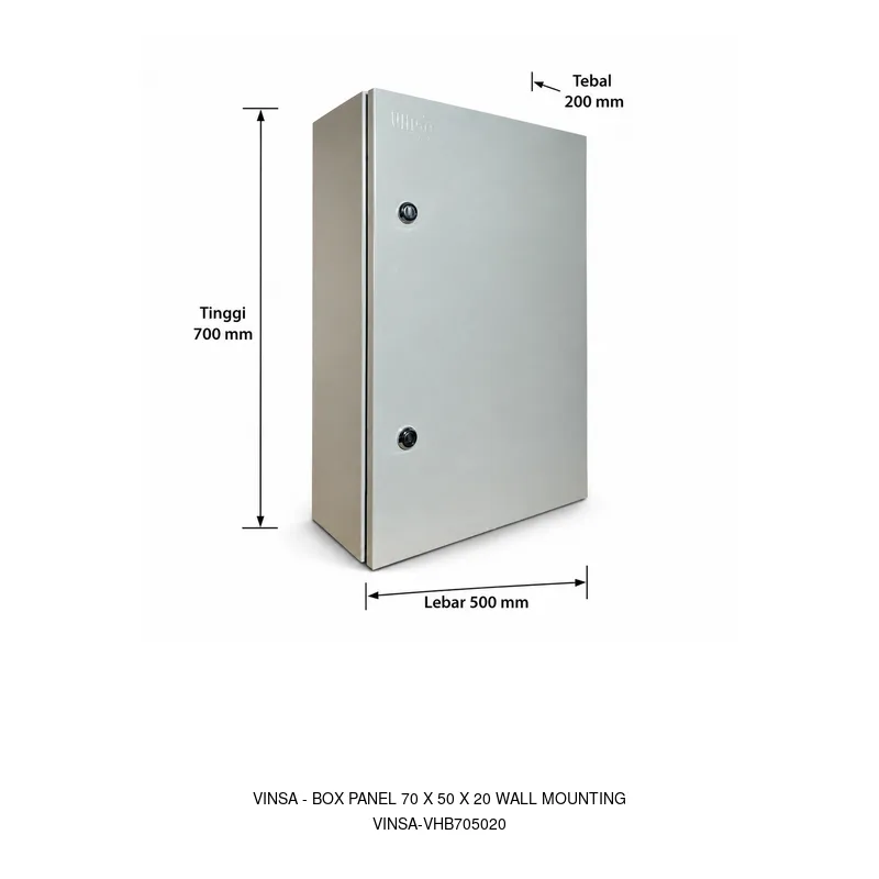 Vinsa Box Panel 70 x 50 x 20 Wall Mounting