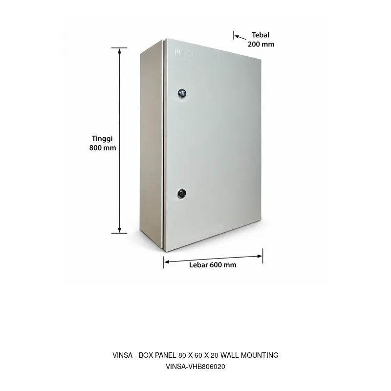 Vinsa Box Panel 80 x 60 x 20 Wall Mounting