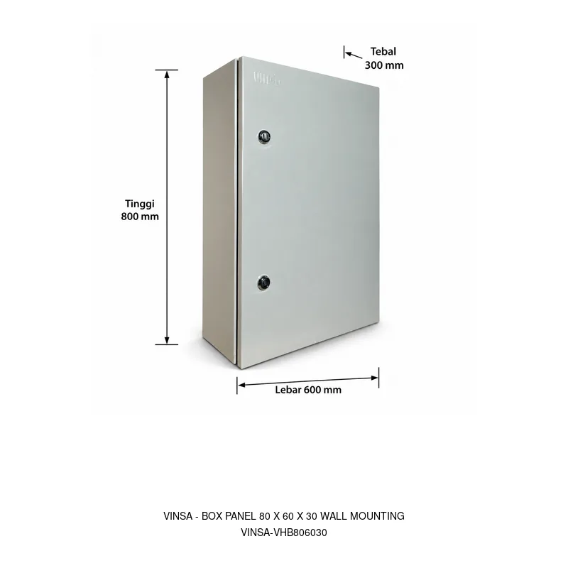 Vinsa Box Panel 80 x 60 x 30 Wall Mounting